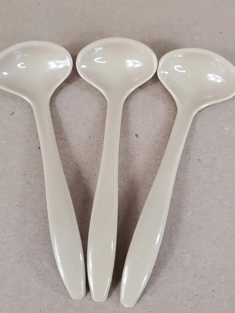 Tupperware 872 Condiment Spoons Mini Ladles Set of 3